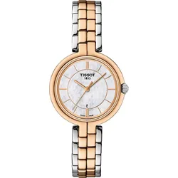 Tissot T-Classic FLAMINGO T094.210.22.111.00 - perlmutt weiß,gold,grau - 26mm