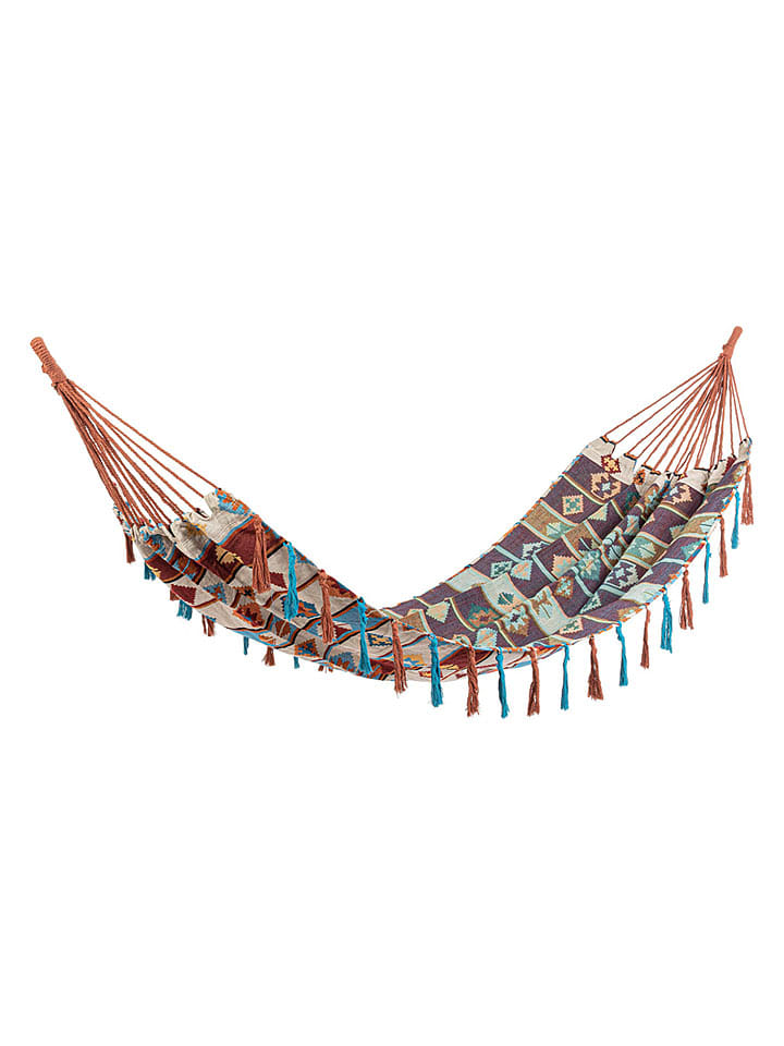 Bizzotto Hängematte "Santander" in Bunt - (L)200 x (B)96 cm - onesize