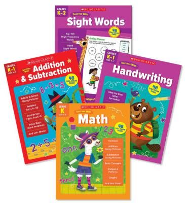Scholastic - Children's Activity Books & Workbooks Scholastic Success with Grade K Value Pack (4 Books)