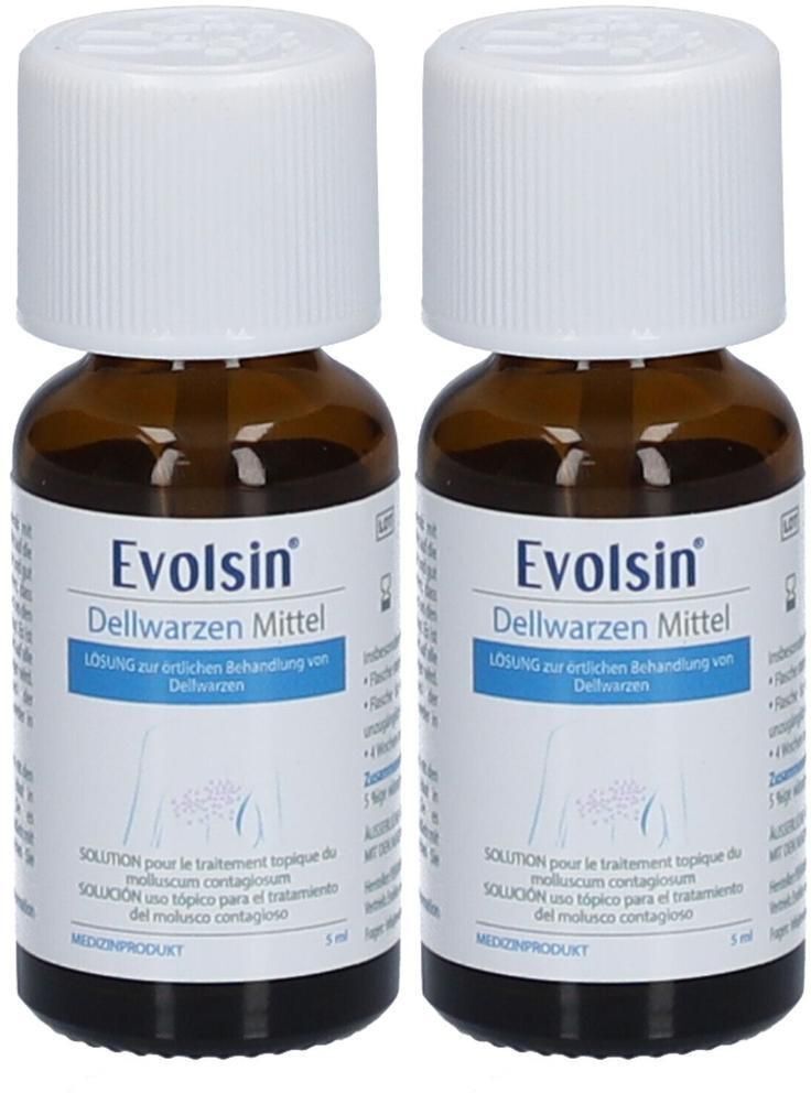 Evolsin Dellwarzen Mittel Lösung 2x 2x5 ml