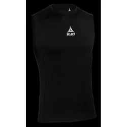Select Funktions-Tank-Top Kompressionsshirts - schwarz - small