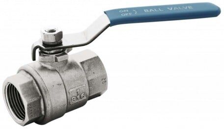HiNelson Valvola a sfera in acciaio inox AISI 316 3/8