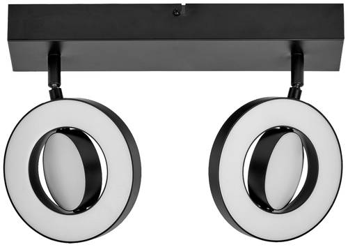 LEDVANCE 4058075833494 DECOR SPOT SATURN LED-Aufbauleuchte LED 21.00W Schwarz