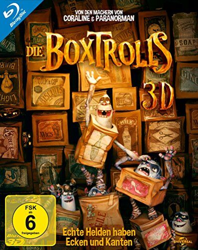 Graham Annable - Die Boxtrolls (inkl. 2D-Version) (inkl. Digital HD Ultraviolet) [3D Blu-ray] - Preis vom 10.10.2026 11:48:34 h