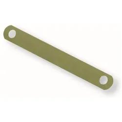 Elba, Ordner Zubehör, Deckleiste aus Metall, messingfarben lackiert (B)11 x (H)95 mm