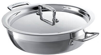 Le Creuset 3-ply Stainless Steel 24cm Shallow Casserole