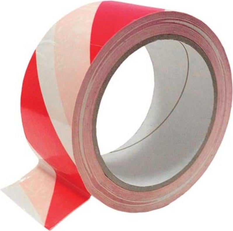 Reis Waarschuwingslint Rood/Wit 33 Meter