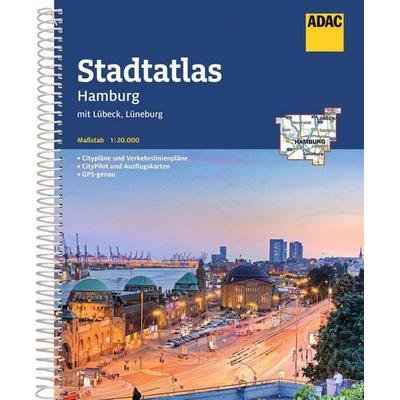 ADAC Stadtatlas Hamburg 1:20.000, Gebundene Ausgabe von , MairDuMont, 978-3-8264-2393-2