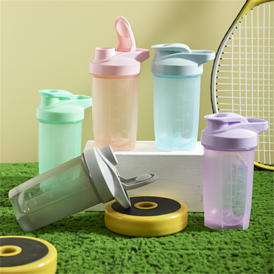 Inspire Daily Merch Milkshake Cup Sports Plastic Water Cup, Shake Cup Fitness Bottle, Protein Powder Cup green