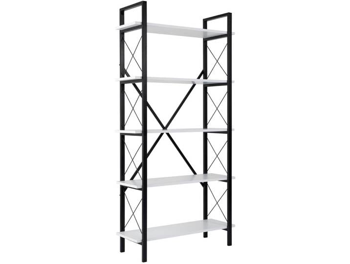 Bücherregal Ely weiss Holzwerkstoff B 90 H 180 cm - Bücherregal