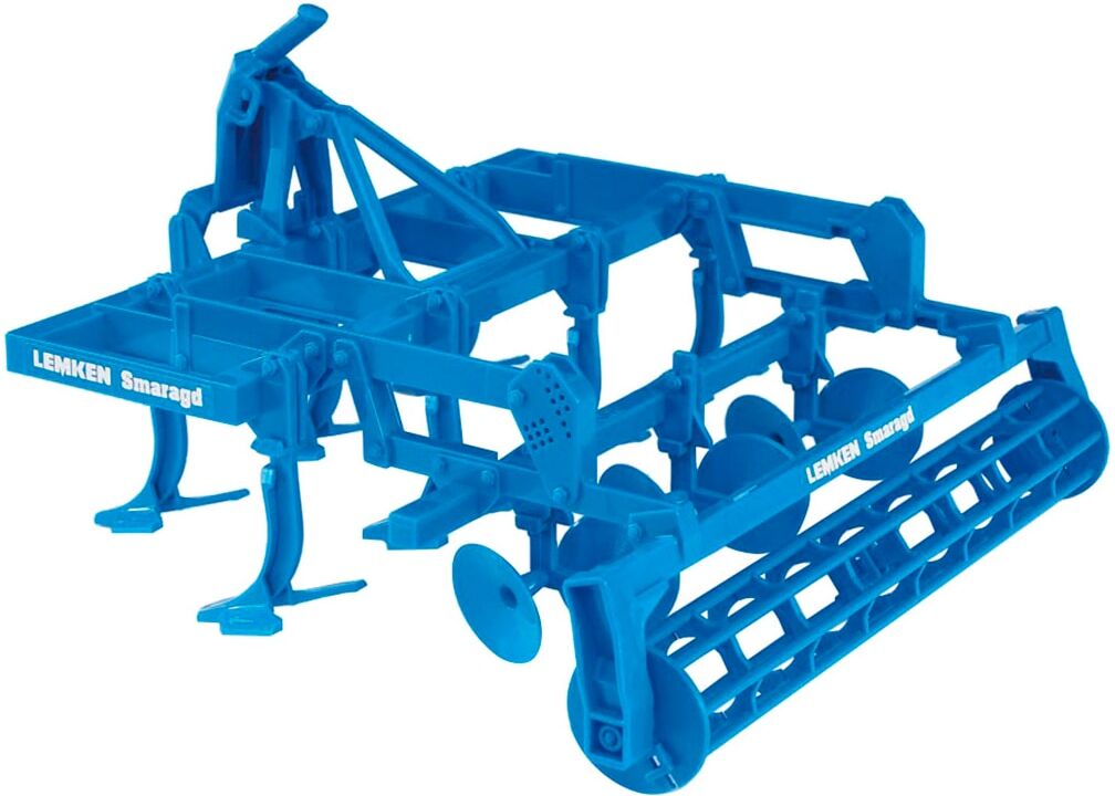 Spielzeug-Landmaschine BRUDER "LEMKEN Scheibengrubber 22 cm (02329)", blau, Spielzeugfahrzeuge, KinderB:20cm H:12cm T:21cm, Kunststoff, Spielzeug-Landmaschine, Made in Europe, B:20cm H:12cm T:21cm