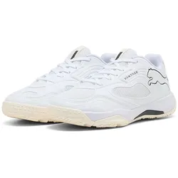 PUMA Vantage 2 Handballschuhe Kinder 02 - PUMA white/PUMA black/alpine snow 38