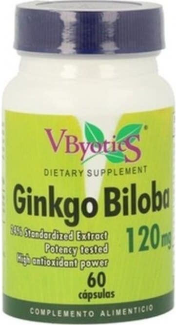 Vbyotics Ginko Biloba 120 mg 60 caps
