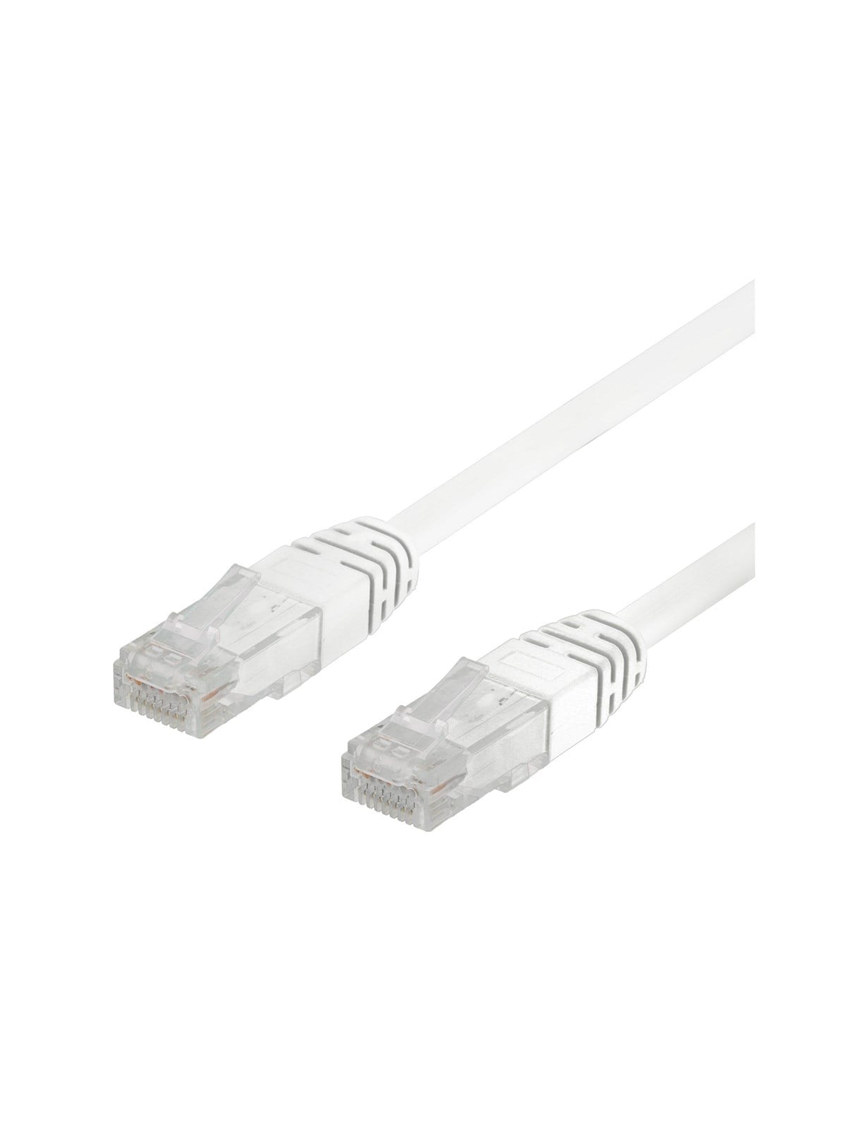 Deltaco LAN - CAT 6 - UTP - Weiß - 0.5m