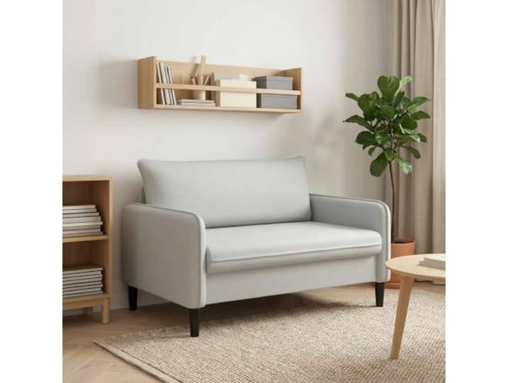XXL-Sessel Hellgrau Samt 100 % Polyester-Samt, Holzwerkstoff-und-Metall-Rahmen, Kunststoffbeine, Schaumstofffüllung, Wohnzimmer, Schlafzimmer