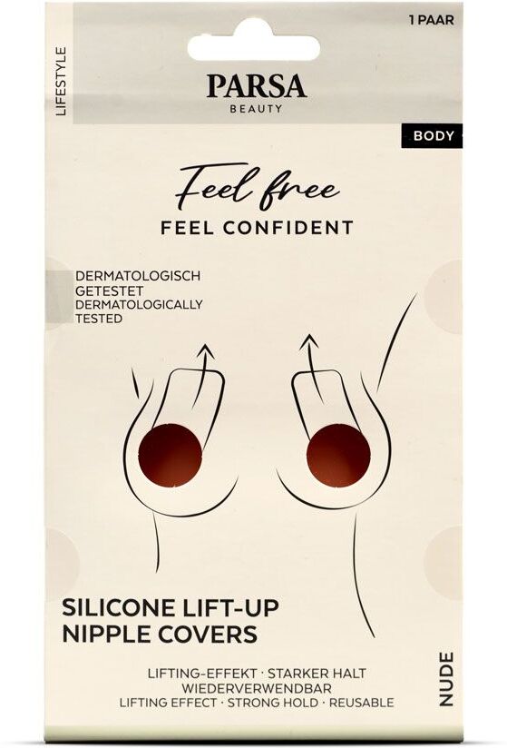 Parsa - Silicone Lift-Up Nipple Covers - Nude