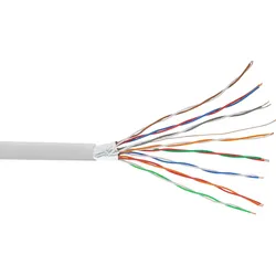 InLine® 69978C Telefon-Kabel 16-adrig, 8x2x0,6mm, zum Verlegen, 25m Ring