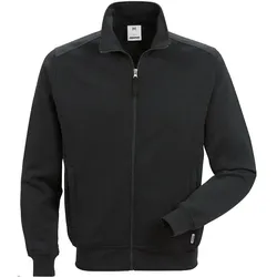 Sweatjacke "7608 SM" - XXL - schwarz