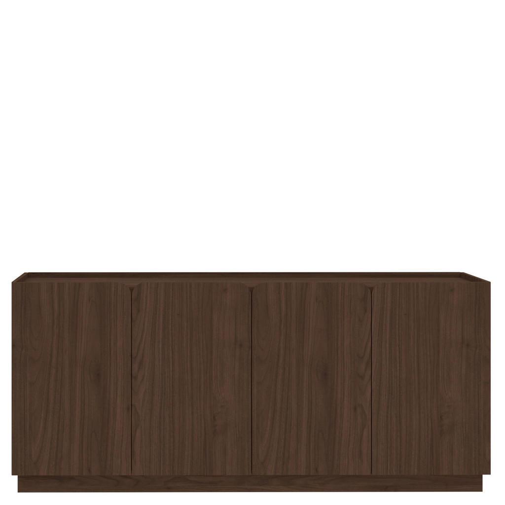 Mid.you Kommode , Walnussfarben , Holzwerkstoff , 180x85.5x40 cm , Kleinmöbel, Kommoden, Kommoden