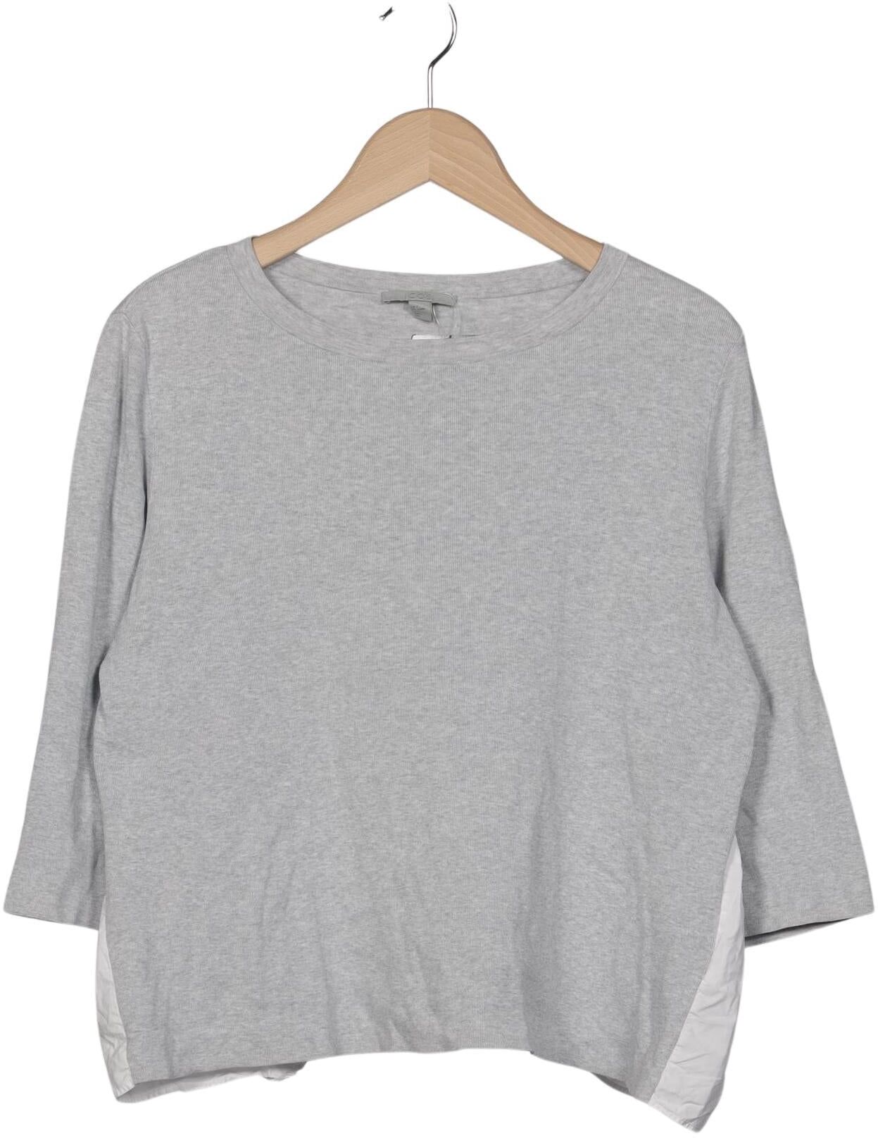 COS Damen Pullover, Grau, Gr. S, Baumwolle - Second Hand