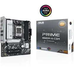 ASUS PRIME B840M-A-CSM mATX Mainboard Sockel AM5 DP/HDMI/USB-C