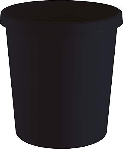 Helit Prullenbak The German 18 liter zwart