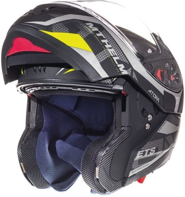 MT Helmets Casco Moto Modulare Omologato P/J Mt Helmet ATOM sv Divergen taglia XS