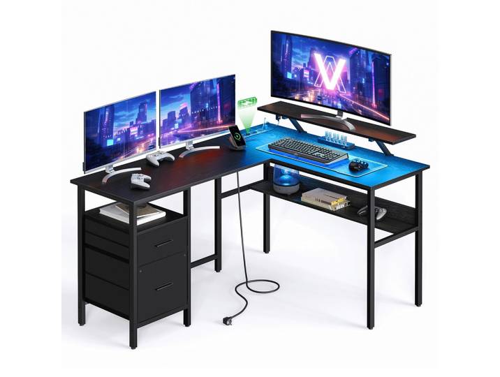 Gamingtisch Schwarz