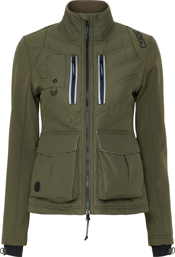 Catago Women's Trainer Short Jacket Green XS