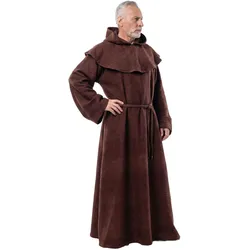 Supreme Replicas Mönch Kostüm Robe Fasching Karnevalskostüm Herren (L, M)