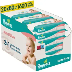 Pampers Sensitive (20 x 80 Stk.)