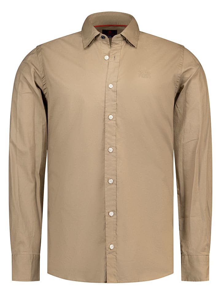 NEW ZEALAND AUCKLAND Hemd in Beige - M