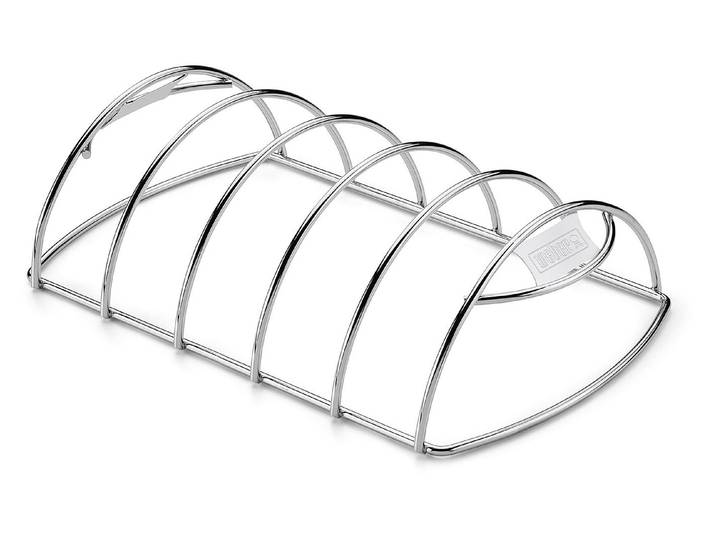 Weber Spare-Rib-Halter Edelstahl 8.9 × 20.3 × 33.5 cm