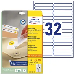 Avery, Etiketten, Universal-Etiketten