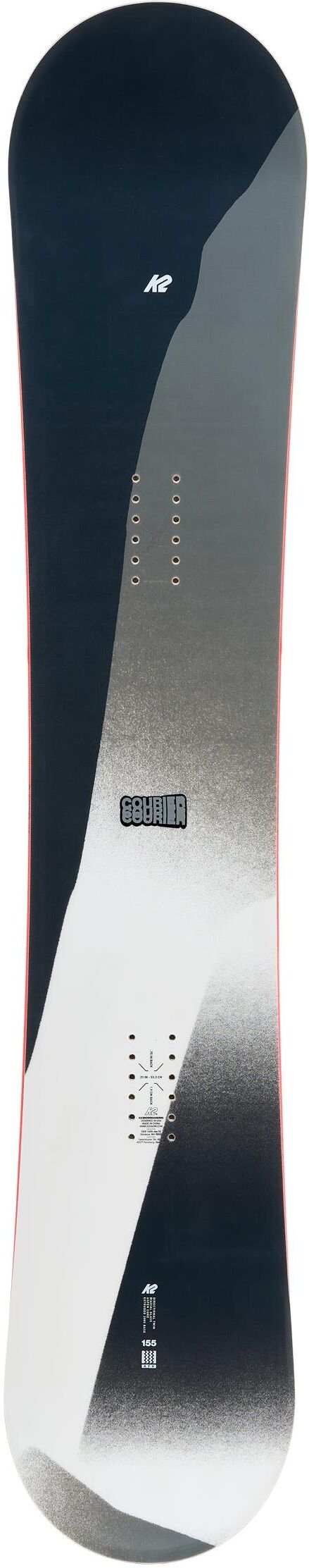 K2  - Pack Planche Snowboard Courier - 163W + King - Planche Snowboard