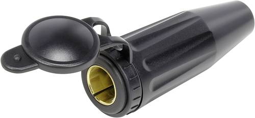 TRU Components Kfz-Buchse mit Schutzkappe Belastbarkeit Strom max.=20A