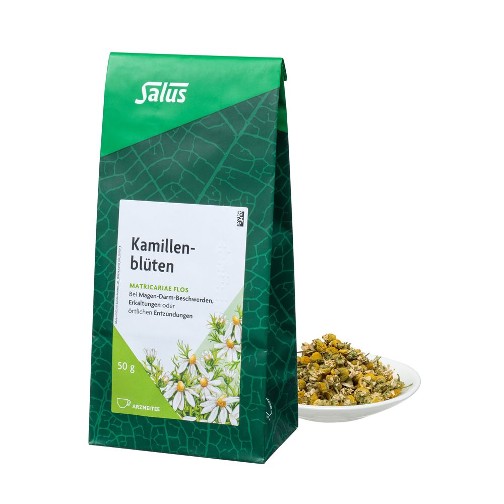 Kamillenblüten Arzneit.Bio Matricariae flos Salus 50 g Tee