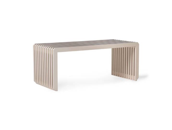 HKliving - Slatted Bank 96 cm, sand