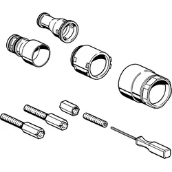 Hansa Verlängerungssatz für Hansamat Vario 35 mm, 59911438 59911438