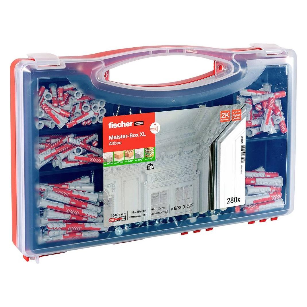 Fischer Meister-Box XL Altbau + S (280 Stk.) (577865)