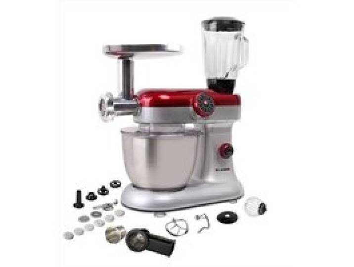 Robot Pétrin Pâtisser Multifonctions Kitchen MIX KM284MEX Professional avec Machine à pâtes et Kit Tranchoir / Râpe -Puissance 1000W
