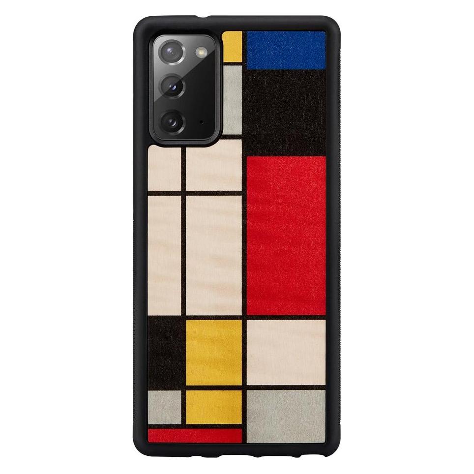 Man.Wand &WOOD case for Galaxy Note 20 mondrian wood juodas (Samsung Galaxy Note 20) (1000001346)