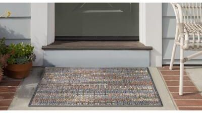 Liora Manne Lush Decor Esencia Sienna Indoor/Outdoor Mat
