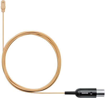 Shure DL4T/O-MTQG-A DuraPlex Lav Tan