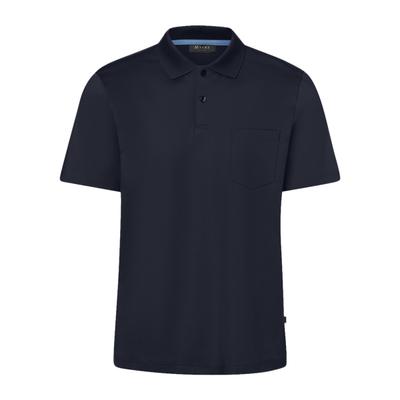 Poloshirt MAERZ MUENCHEN "Maerz Muenchen 648000 Poloshirt Herren Bekleidung", Herren, Gr. 54, blau (dunkelblau), 100% Baumwolle, Shirts