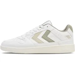 hummel St. Power Play Sneaker Damen 9561 - white/seagrass/bone white 37