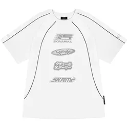 Skinarma T-shirt Delta XL white (Kopfhörer Hülle), Kopfhörertasche + Schutzhülle, Weiss