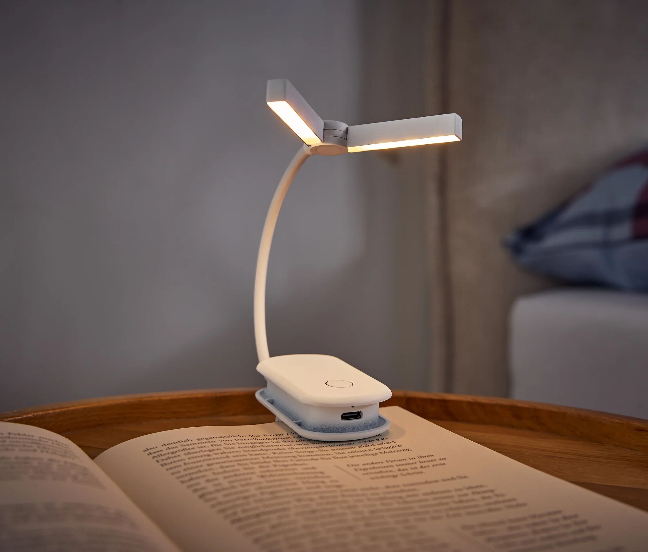 Tchibo - LED-Leselampe - weiss