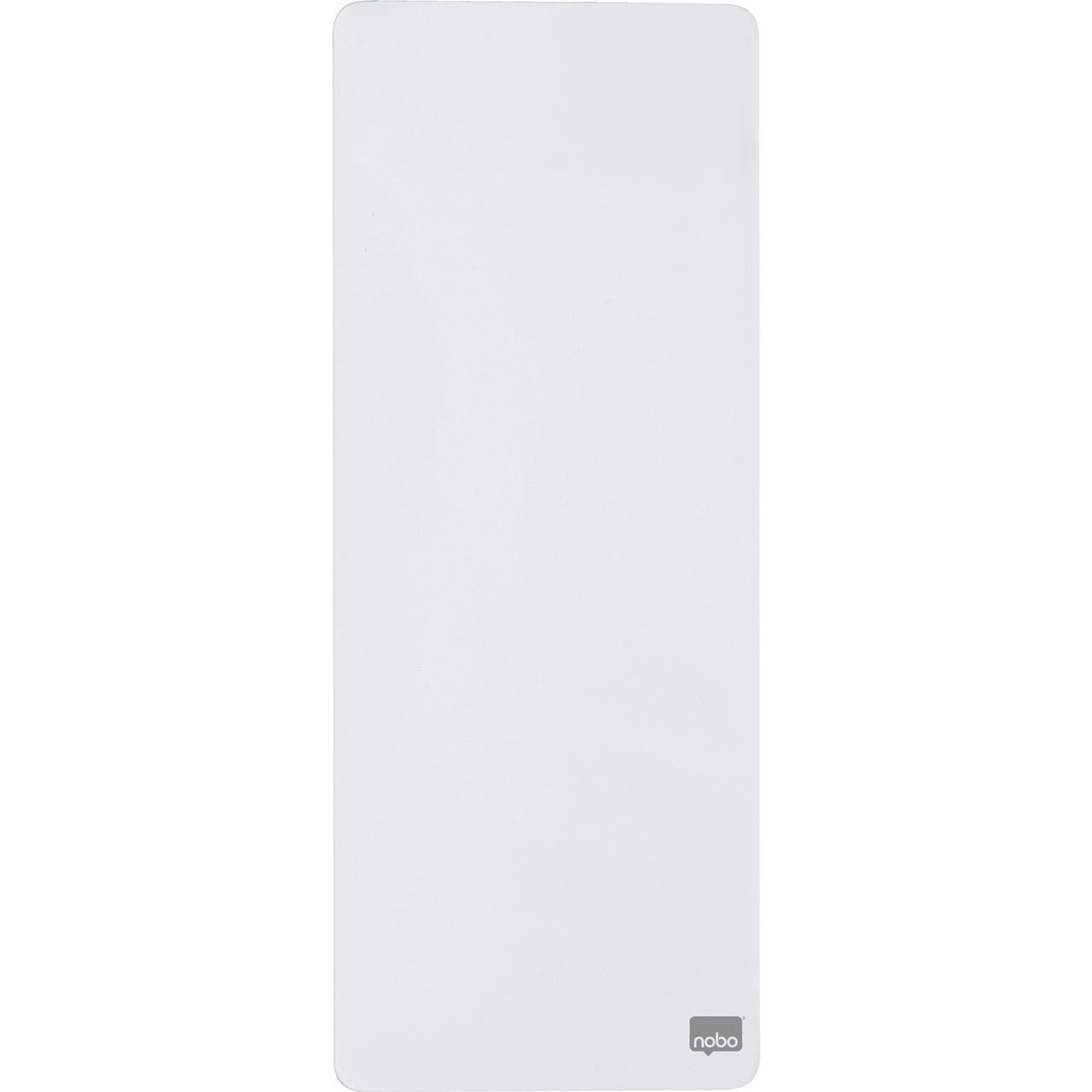 nobo Glas-Magnettafel Mini 14,0 x 36,5 cm weiß