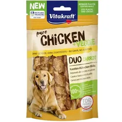 Vitakraft Chicken & Veggie Duo Karotten-Hühnchen-Sticks | 80g